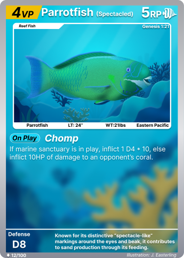 Spectacled Parrotfish